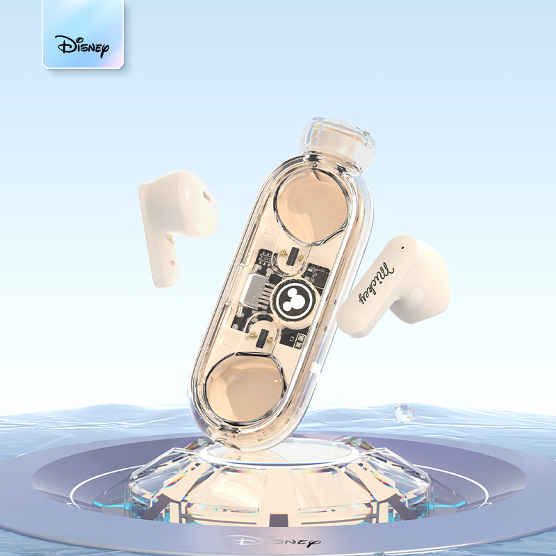 迪士尼DW-Q18蓝牙耳机旋转无线半入耳式,淘宝优惠券,粉丝福利购,淘宝优惠卷