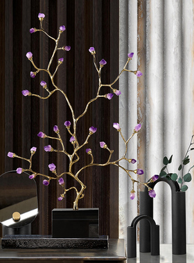 轻奢装饰铜摆件客厅好寓意