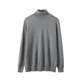 New autumn and winter men's simple high lapel cashmere sweater