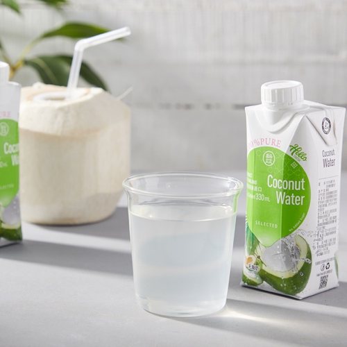 盒马鲜生330ml12瓶1升装泰国椰子水低糖0添加白砂糖纯果汁包邮 - 图1
