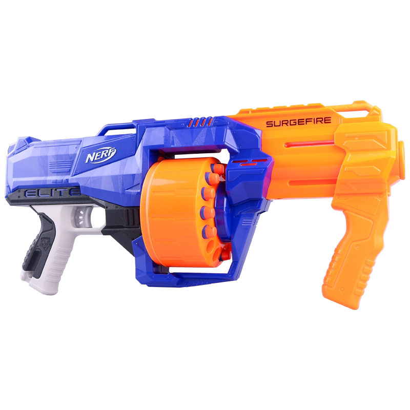 孩之宝nerf热火精英系列飞轮软弹枪 nerf热游软弹枪