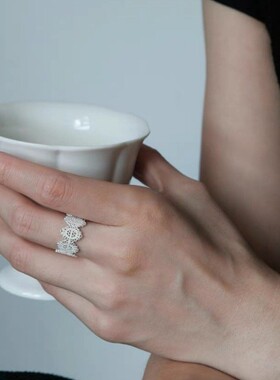 小众党狂喜！法式芭蕾镂空戒