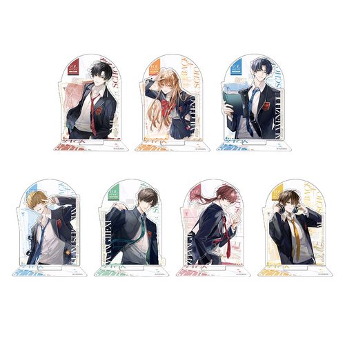 木灵正版全职高手授权周边「返校日系列」徽章立牌透卡拍立得 - 图3