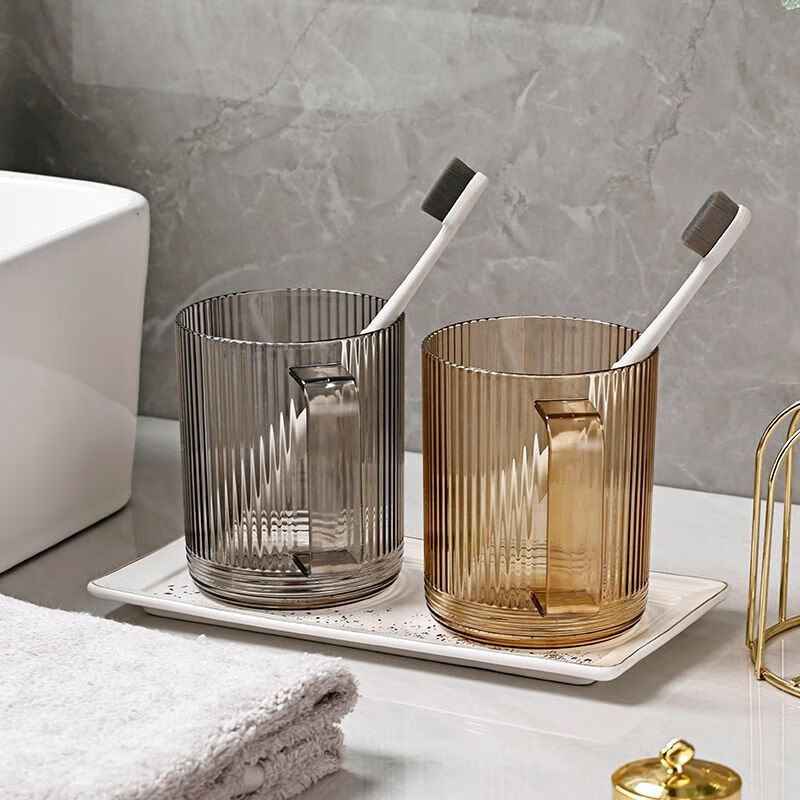 加加林(JAJALIN)牙刷杯漱口杯子网红款牙缸牙具家用洗漱杯男女 - 图2