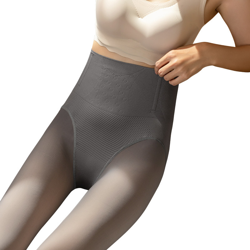 空姐灰一体透肤假透肉秋冬季连裤袜 南极人越居短袜/打底袜/丝袜/美腿袜