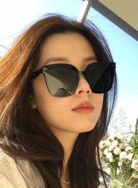 GM墨镜防晒方形高级谭松韵同款