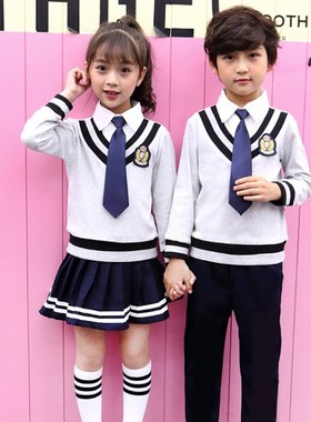 幼儿园园服韩版小学生校服学院风