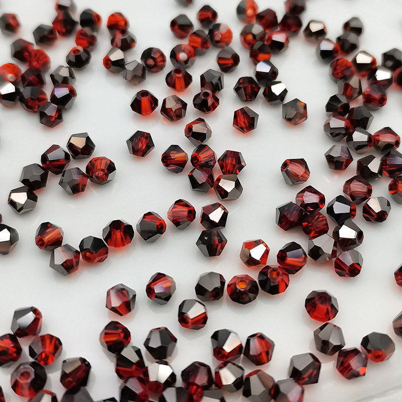 精品4mm卡4菱形珠AAAAA压顶整包 DIY散珠子水晶尖珠两头尖头饰品,淘宝优惠券,粉丝福利购,淘宝优惠卷