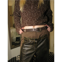 pit a pat 11 1 20:00 small crowdwork reworked sculpted metal belt leather cingulum