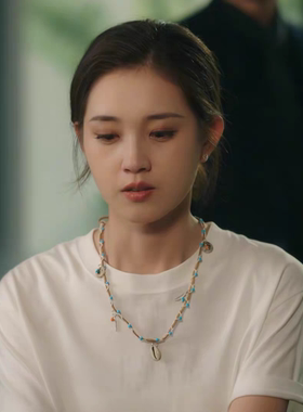 短剧盛夏芬德拉女主同款项链女款