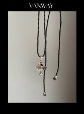 纯银项链男女原创设计小众设计