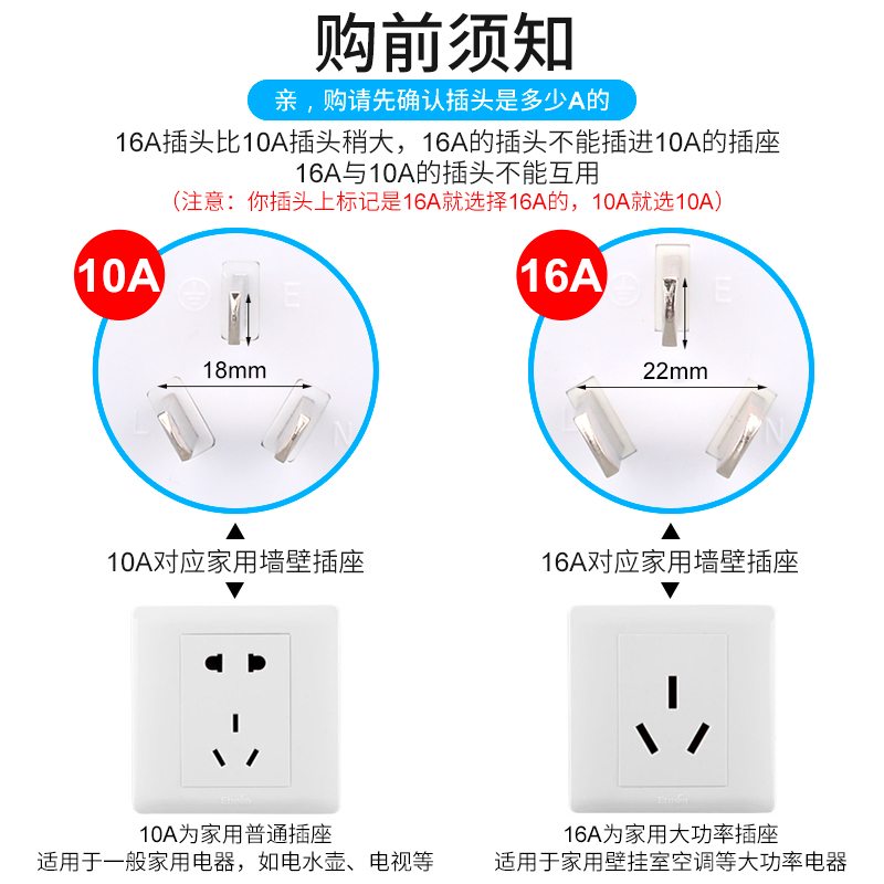 油烟机功率测试仪电表家用功率电费计量插座用电量显示电力监测器-图1