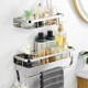 Bathroom 304 steel storage rack without drilling
