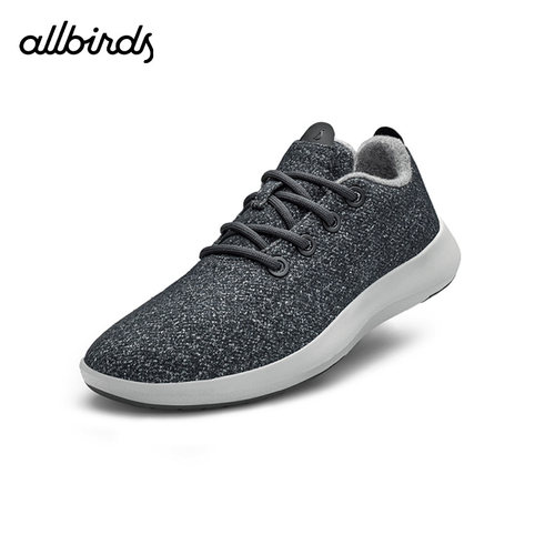 Allbirds羊毛鞋Wool Runner Mizzle秋冬男女舒适防滑休闲鞋晴雨鞋 - 图0