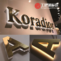 Luminous Character Sign Custom Billboard Submake Luminous Character Led Advertising Character Outdoor Door Head Sign Set