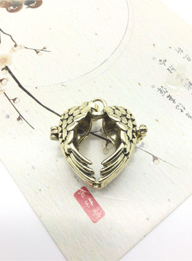 镂空配件项链坠可放香囊球