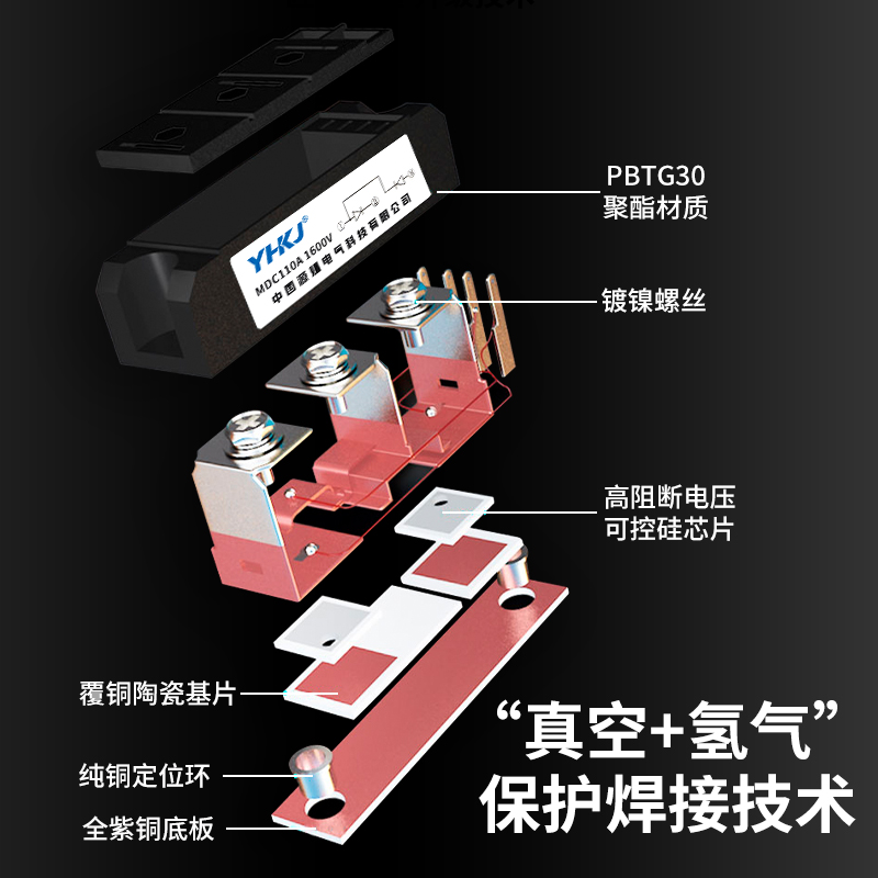 源煌单相MDC交流转直流25-2000A1600V大功率电充电器整流器整流桥 - 图0