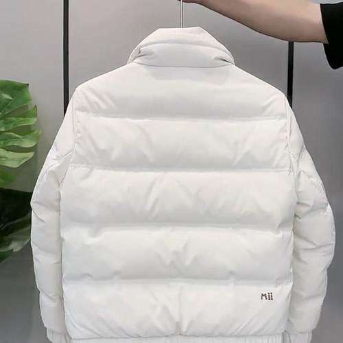 凯乐石薄荷立领短款羽绒服男冬季加厚保暖休闲上衣青春潮流韩版修 - 图2