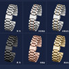 Moderate stainless steel watch with bright finish