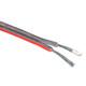 Gold and silver wire speaker wire transparent double wire
