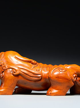 木雕貔貅摆件开业送礼家居装饰