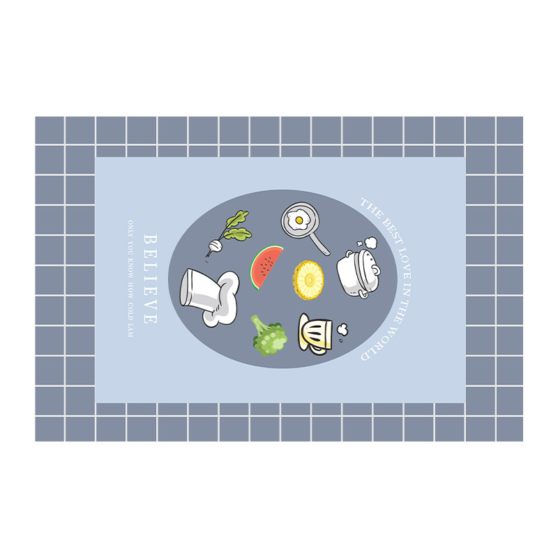 厨房地垫防滑防油可擦免洗地毯pvc防水脚垫家用耐脏垫子2025新款,淘宝优惠券,粉丝福利购,淘宝优惠卷