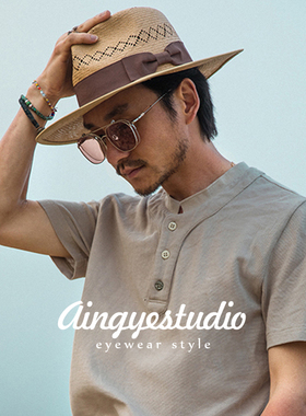 一镜两用双层翻盖墨镜男潮高级感复古个性遮阳防晒太阳镜开车专用