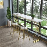 Легкий роскошный сплошной древесный столик и стул Комбинированный домашний раздел красавица салон высокий уровень малой квартиры северная европейская настенный стол