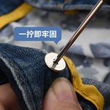 Джинсовая пряжка без гвоздей можно отрегулировать, чтобы удалить пряжковые джинсы, свободные от шитья Новая пряжка, брюки, окружность талии, модель телескопического комфорта