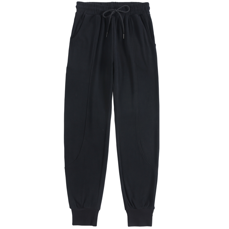 加绒秋冬季外穿宽松束脚休闲裤子 漫在路上休闲裤