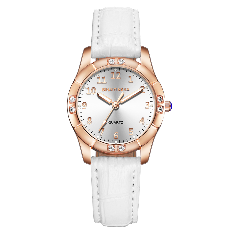 儿童手表女夜光防水中小学生初中生女生女孩小清新韩版简约电子表,淘宝优惠券,粉丝福利购,淘宝优惠卷