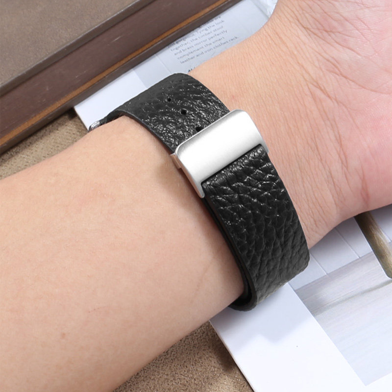 真皮手表带男女西铁城天王dw薄皮带 cicidd配件