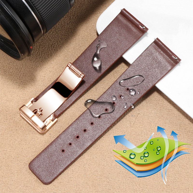 手表带女士真皮海鸥欧米茄天王链 cicidd配件