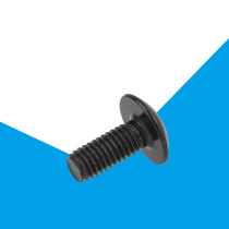 304 stainless steel dacro large flat head cross machine tooth TM screw black screw umbrella semicircular head bolt M5M6M