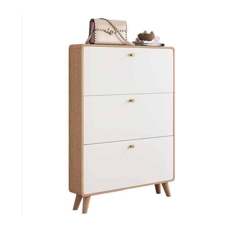 实木杠北欧超薄鞋柜家用门口简约现代入户楼梯翻斗楼道玄关柜17cm,淘宝优惠券,粉丝福利购,淘宝优惠卷