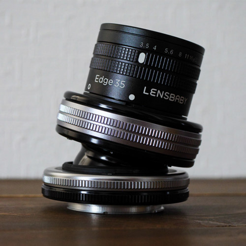 美国Lensbaby Edge 35mm单反移轴虚焦光效镜头 微缩模型虚幻散景 - 图1