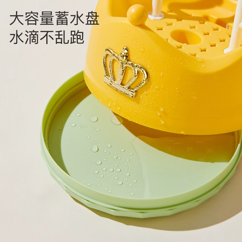 凉凉熊 Гигиенический ершик для бутылочки, силиконовая щетка, щеточка для новорожденных для младенца, моющее средство для бутылочек, кисть