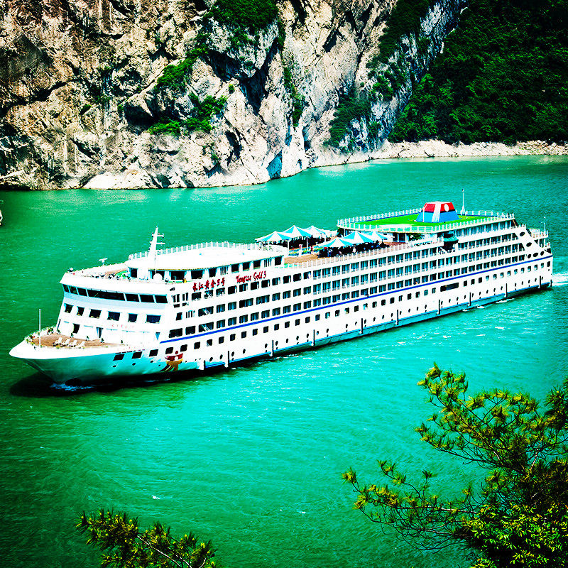 宜昌-重庆长江三峡黄金/美维豪华游轮单程3日游三峡游轮旅游船票_虎窝淘