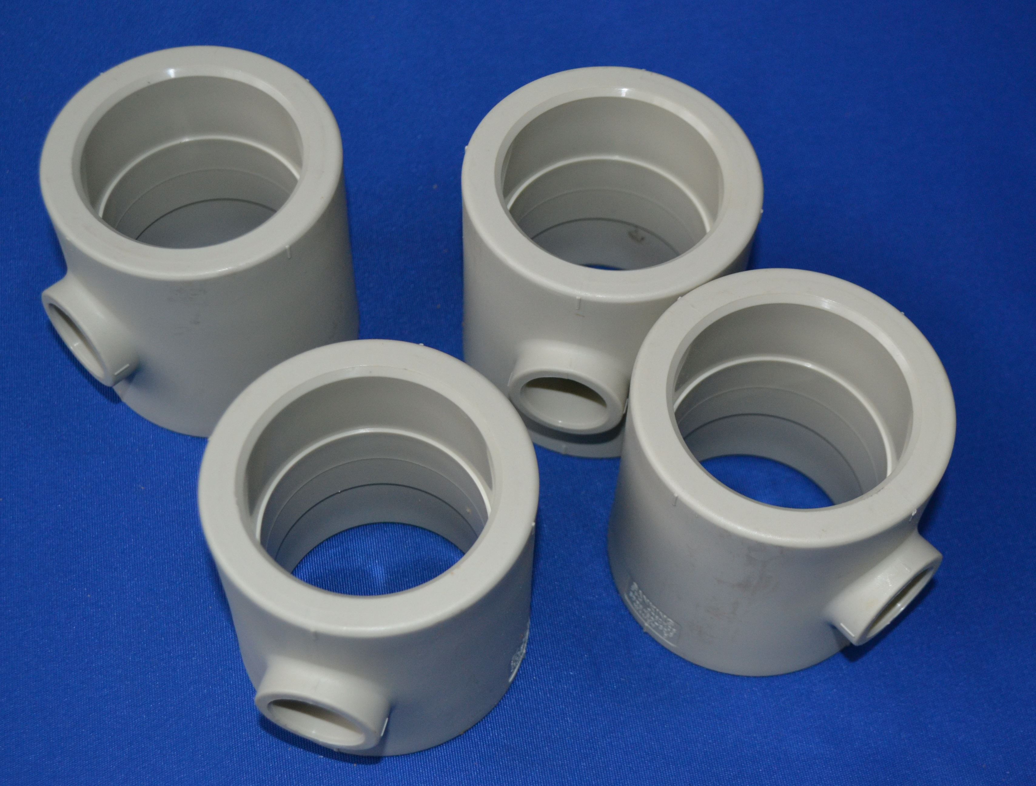 台湾三厘 pph热熔管件 pph变径三通 pp变径三通 pp-h异径三通