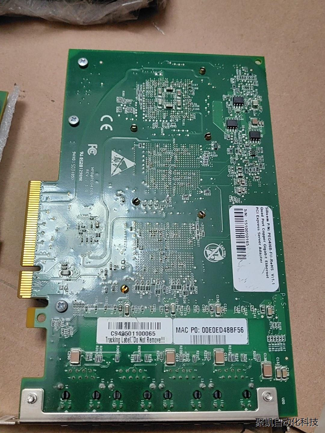 Silicom 4端口PCI-E 3U网络适配器PEG4I6元器件 - 图0