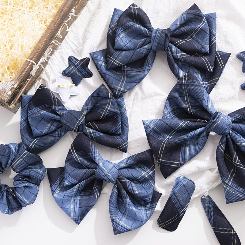 Doki Boom【冈梨田】小物JK制服同格发饰大肠发圈超大蝴蝶结发夹,淘宝优惠券,粉丝福利购,淘宝优惠卷