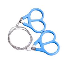 Pull steel handmade silk thread cutting saw pull-wire saw small hand mini-cut steel saw stainless rope outdoor wilderness raw equipment New