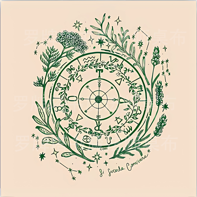 塔罗桌布 四季元素绒布 塔罗牌垫 罗牌桌布 桌垫 神秘娱乐桌垫,淘宝优惠券,粉丝福利购,淘宝优惠卷