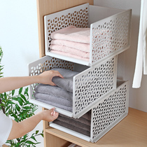 Wardrobe Drawer-Type Containing God Instrumental Shirt Stratified Separator Clothes Closet compartment Contained Dormitory Cupboard containing box