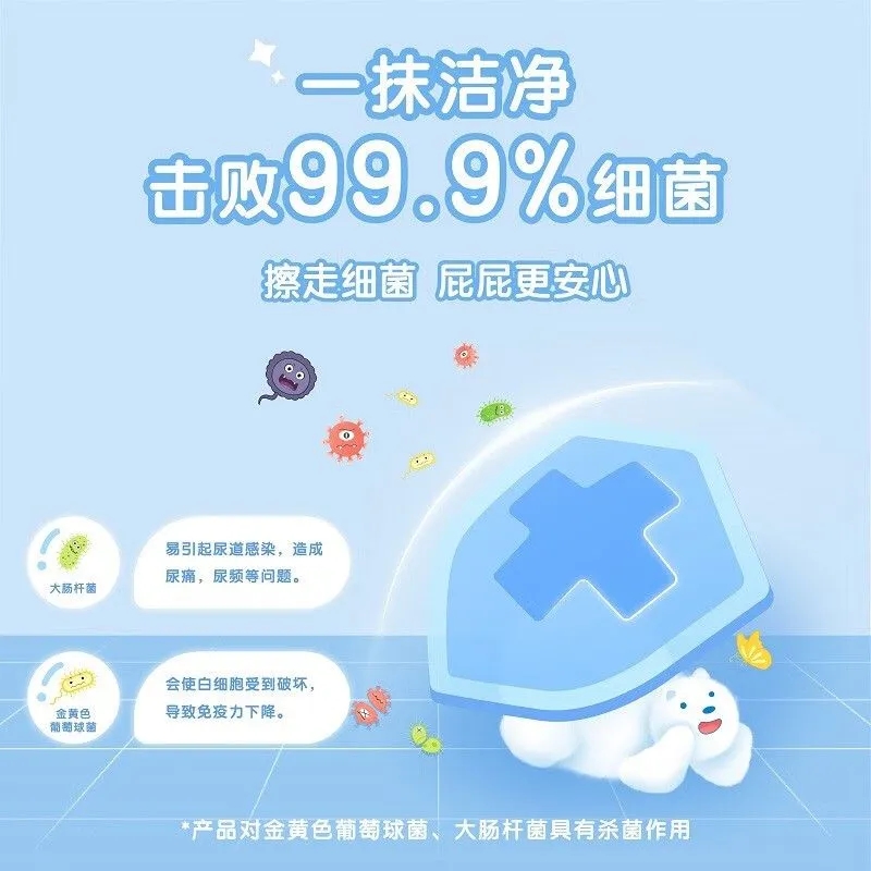 心相印湿厕纸家庭实惠装整箱批80片大包抽纸擦屁屁杀菌清洁湿巾纸