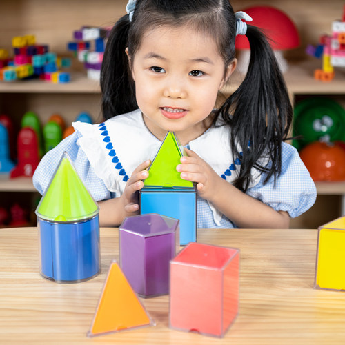 FritzS数学立体几何教具 开学礼物教育儿童小学模型图形面积体积 - 图3