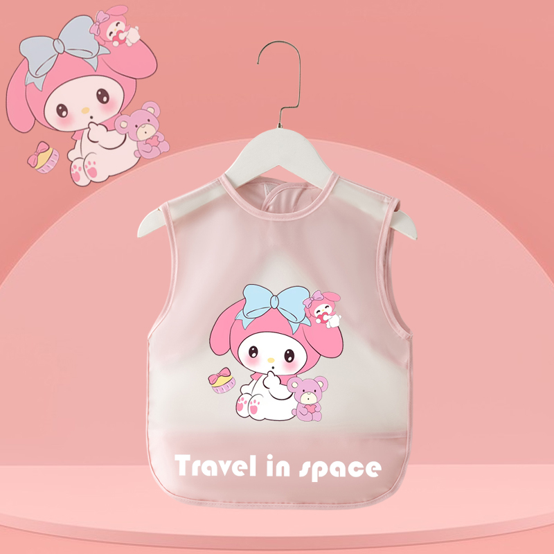 Easy to wash and dry, lightweight and comfortable baby bib for summer