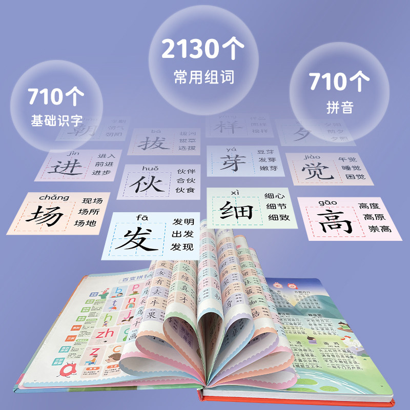 会说话的语数英全能大课堂点读书充电款幼小衔接教材全套早教启蒙外幼儿园识字发声书趣味点读书拼音学前班练习册语文数学英语大班