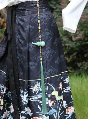 古风配饰男女腰间腰佩挂坠旗袍新中式压襟挂件汉服流苏马面裙禁步