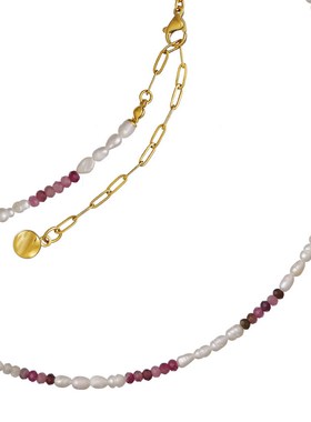 THEOGONY众神记 碧玺珍珠锁骨链